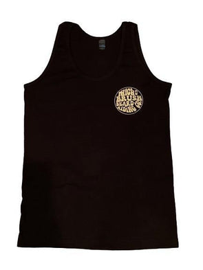 THIGHBRUSH® BEARD RIDING COMPANY - Men's Tank Top - Black with Gold -